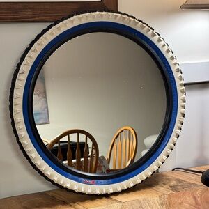 IKEA Volda BMW bike tire mirror vintage